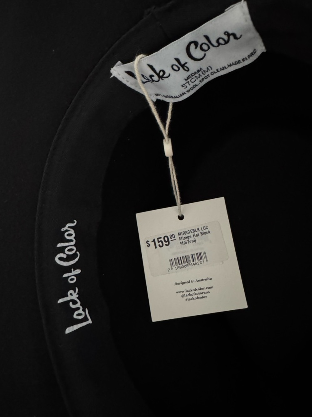 NWT Lack Of Colour Mirage Fedora - Picture 9 of 11